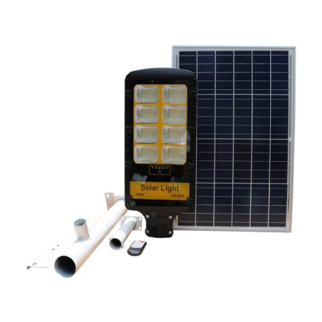 Đèn đường năng lượng mặt trời JINDIAN JD-699 200W
