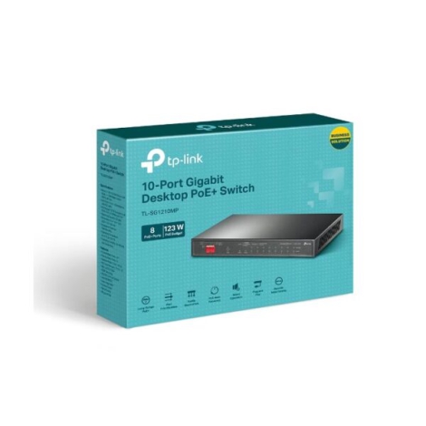 Switch mạng 10 cổng Gigabit TP-LINK TL-SG1210MP