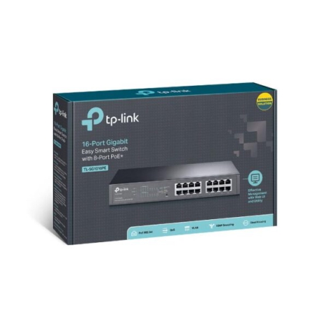 Switch mạng 16 cổng Gigabit TP-LINK TL-SG1016PE