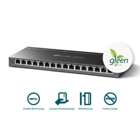 Easy Smart Switch 16 cổng Gigabit TP-LINK TL-SG116E