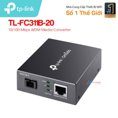 Gigabit WDM Media Converter TP-LINK TL-FC311B-20