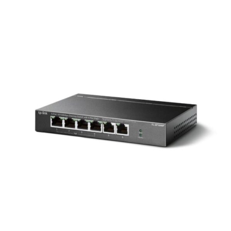 Switch 6 Cổng 10/100Mbps với 4 Cổng PoE+ TP-LINK TL-SF1006P