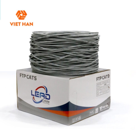Cáp mạng 305m Việt Hàn LEAD CAT.5 FTP 25AWG 305m