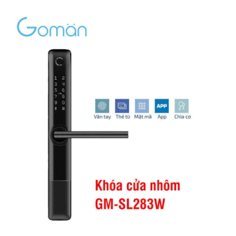 Khóa cửa nhôm thông minh GOMAN GM-SL283W