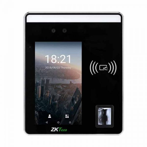Máy chấm công và kiểm soát ra vào bằng khuôn mặt ZKTECO SpeedFace-H5
