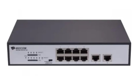 Switch mạng POE BDCOM S1010-8P