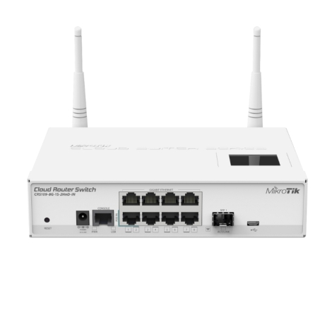 Switch MikroTik CRS109-8G-1S-2HnD-IN