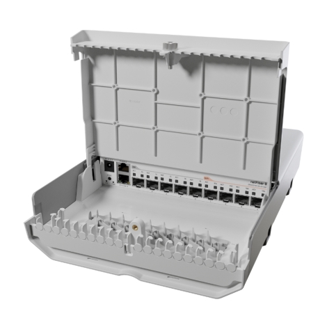 Switch MikroTik netFiber 9 (CRS310-1G-5S-4S+OUT) 