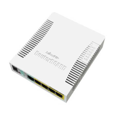 Switch MikroTik RB260GSP (CSS106-1G-4P-1S)