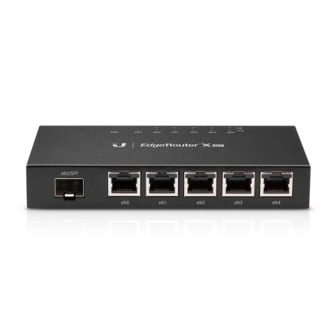 Thiết bị cân bằng tải Router Ubiquiti EdgeRouter X SFP (ER-X-SFP)
