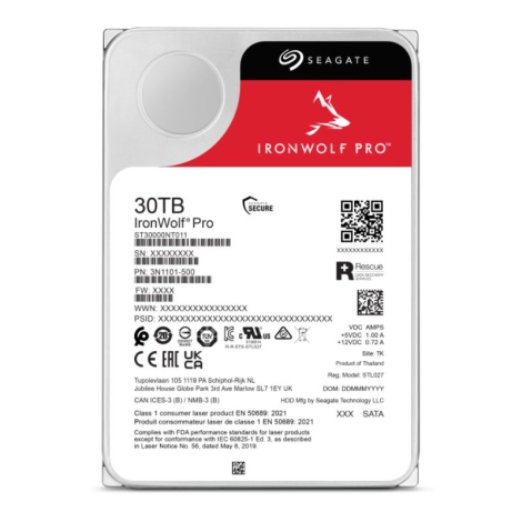 Seagate IronWolf Pro 30TB (ST30000NT001)