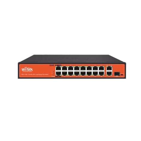 Switch mạng 16 cổng PoE WI-PS518G V3