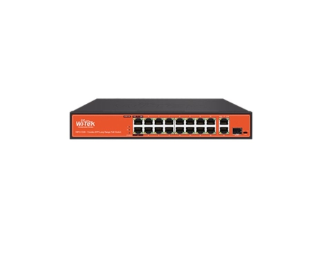 Switch mạng 16 cổng PoE WI-PS518G V4