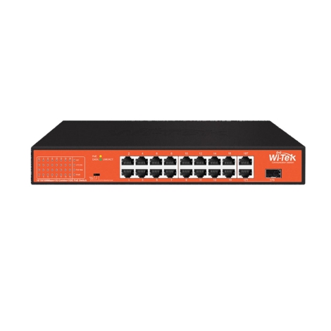 Switch mạng 16 cổng PoE WI-PS518GH