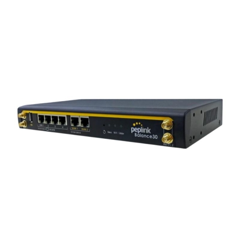 Bộ định tuyến cân bằng tải Peplink Balance 30 LTE-A (BPL-031-LTEA-WT)