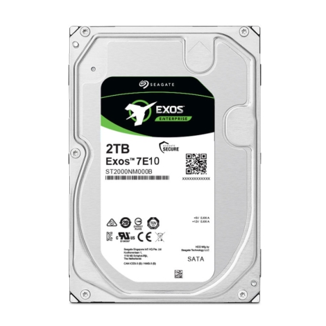 Ổ cứng Seagate Exos 2TB 7E10 ST2000NM000B