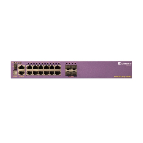 Switch mạng Extreme L3 X440-G2-12p-10GE4 16 cổng (16531)