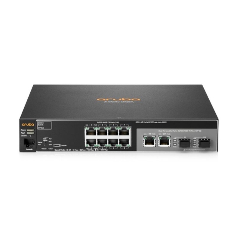 Switch mạng Aruba 2530 8 PoE+ (J9780A)