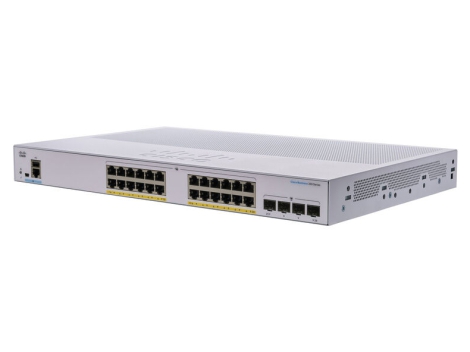Switch PoE 24 cổng CISCO CBS350-24P-4X-EU