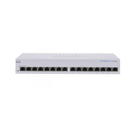 Switch PoE 16 cổng CISCO CBS110-16T-EU