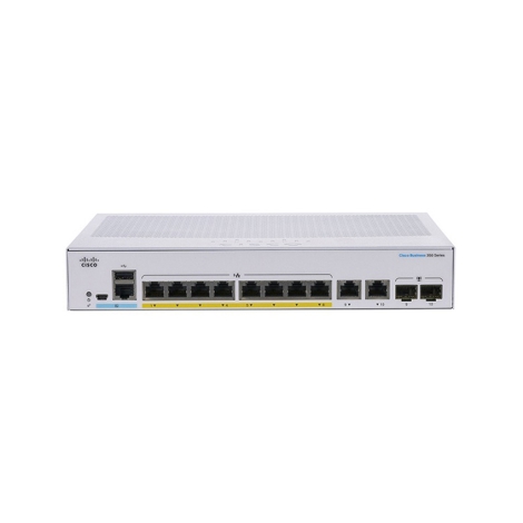 Switch PoE 8 cổng CISCO CBS350-8FP-E-2G-EU