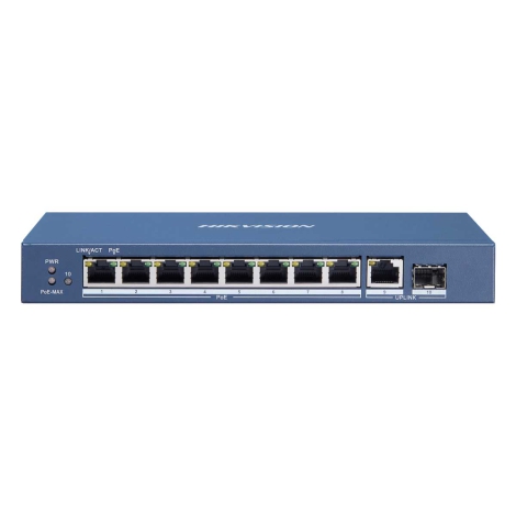 Switch POE 8 cổng Hikvision DS-3E0510P-E/M
