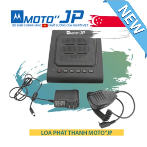 Loa Phóng thanh bộ đàm thương hiệu Moto JP kết nối máy bộ đàm