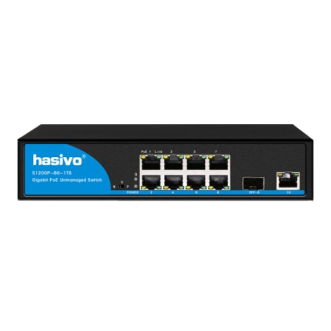 Switch Mạng PoE 8 Cổng S1200P-8G-1TS