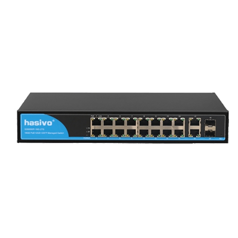 Switch Mạng PoE 16 Cổng S2600P-16G-2TS