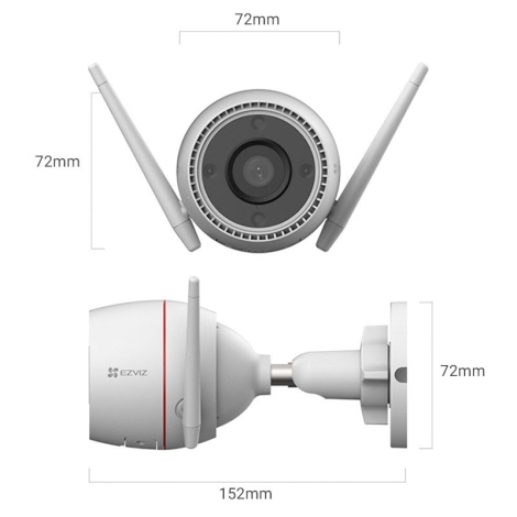 Camera Ezviz WiFi Ngoài Trời C3TN 3MP OutPro Color