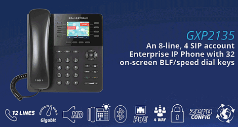 Điện thoại IP Grandstream GXP2135