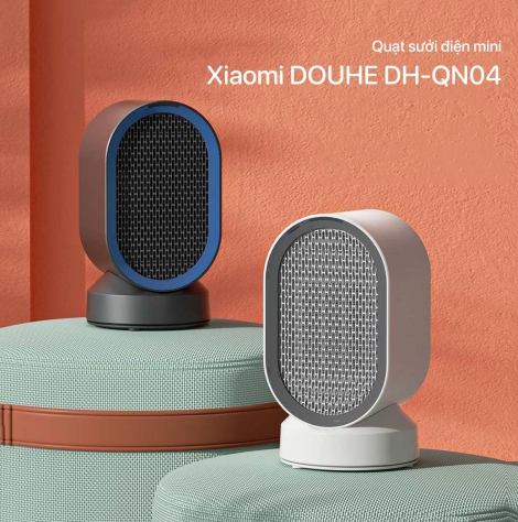Quạt sưởi gốm mini Xiaomi DOUHE 2022, Làm nóng nhanh PTC