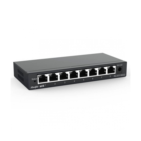 Switch mạng 8 cổng Ruijie Reyee RG-ES108GD