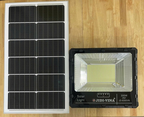 Đèn năng lượng mặt trời 300W JINDIAN JD-8300VN