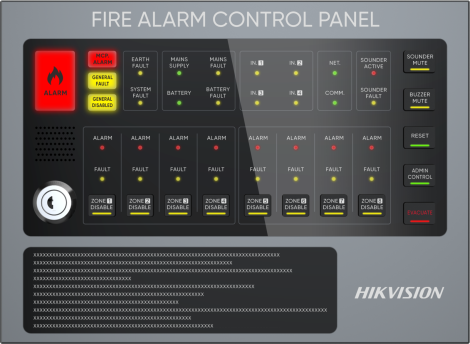 Trung tâm báo cháy 4 zone Hikfire HF-C104