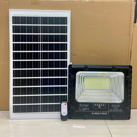 Đèn năng lượng mặt trời 200W JINDIAN JD-8200VN
