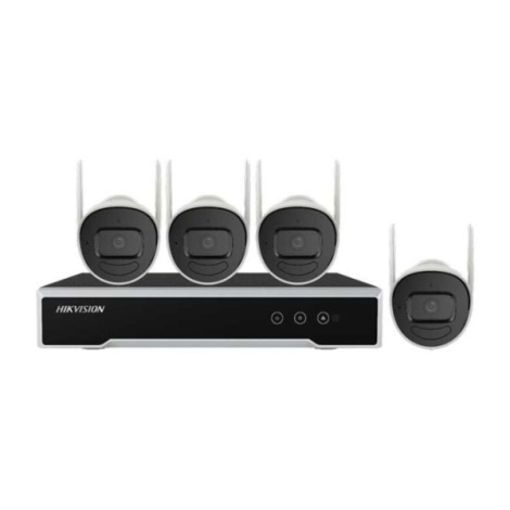 Trọn bộ 04 Camera IP Hikvision DS-2CV1021G1-IDW |  Wifi thân trụ 2MP