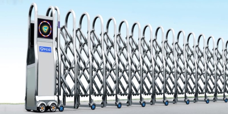 Cổng xếp Inox P-025