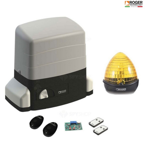 Cổng tự động trượt Roger Italia KIT R30 - 230V - 1200kg