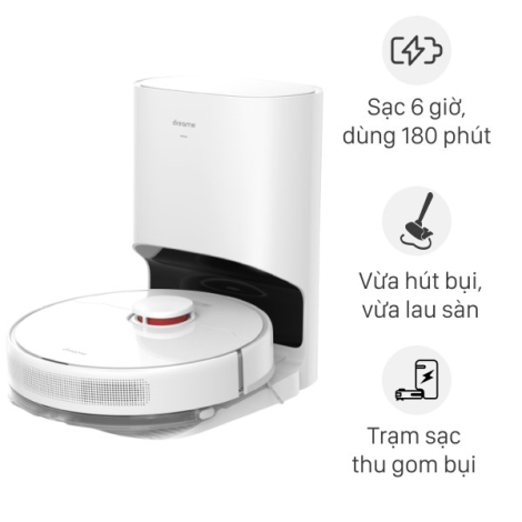 Robot Hút bụi lau nhà Dreame D10 Plus