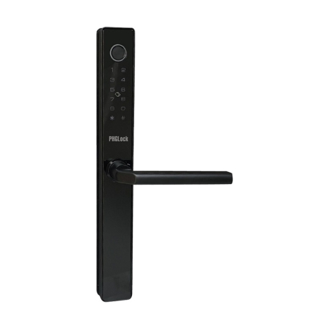 Khóa điện tử cho cửa nhôm PHGLOCK FP5338A (Đen-App)