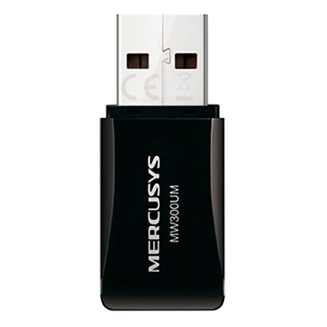 Bộ chuyển đổi USB Wi-Fi Mini N300 Mercusys MW300UM