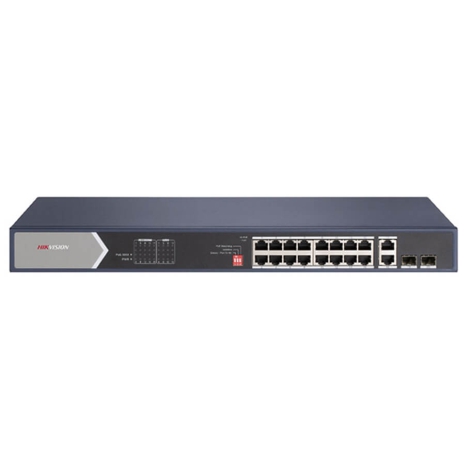 Switch mạng 16 cổng PoE HIKVISION DS-3E0520HP-E