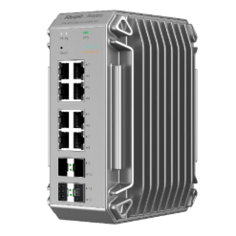 Switch công nghiệp 8 cổng Reyee RG-NIS3100-8GT4SFP-HP