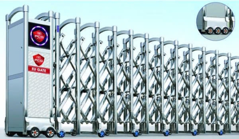 Cổng xếp Inox P-006 - VN