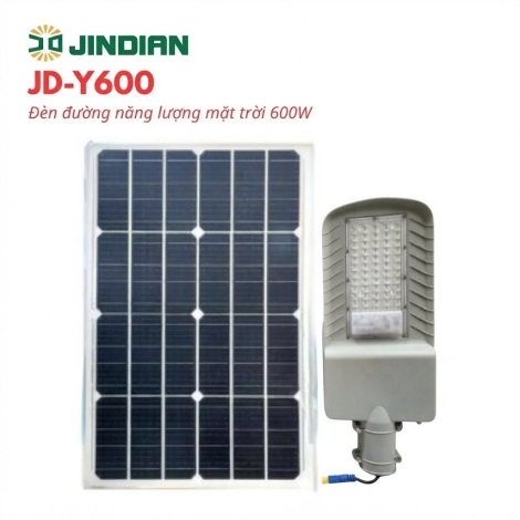 Đèn đường năng lượng mặt trời 600W JINDIAN JD-Y600