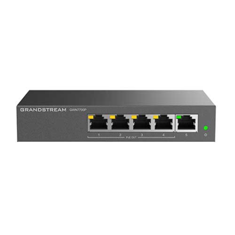 Smart Switch Giga 5 Cổng PoE GWN7700P - Grandstream CTS (USA)