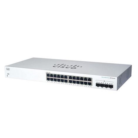 Switch PoE 24 cổng CISCO CBS220-24T-4X-EU