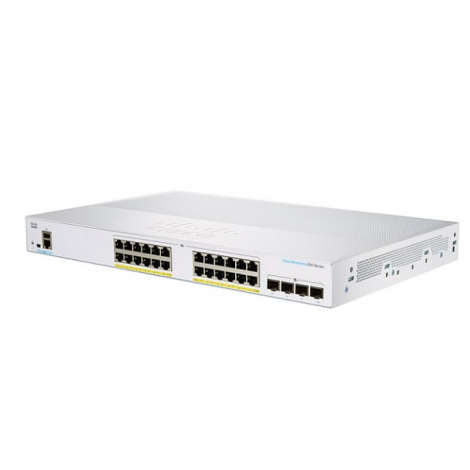 Switch PoE 24 cổng CISCO CBS250-24P-4G-EU