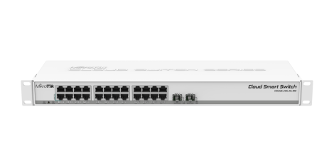 Bộ chuyển mạch MikroTik CSS326-24G-2S+RM